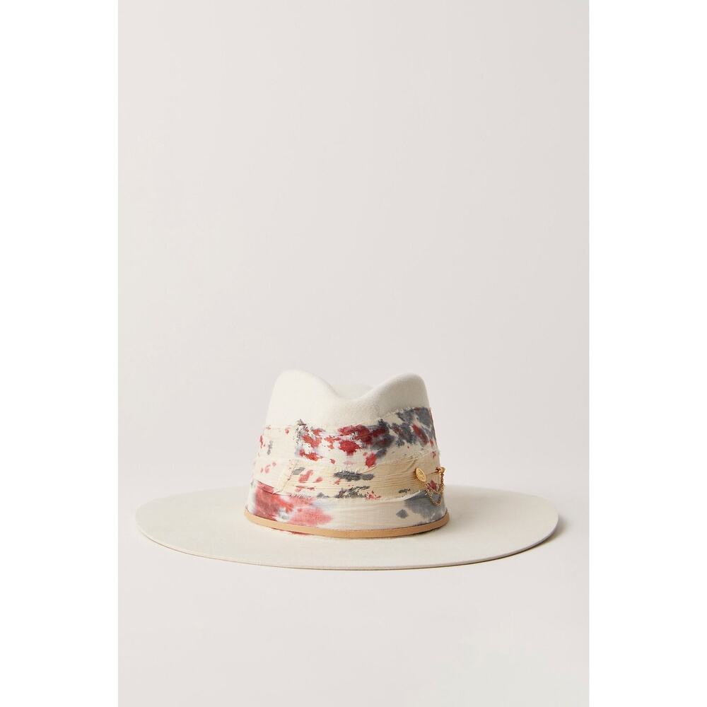 Free People - Freya NWT Begonia cream hat S/M